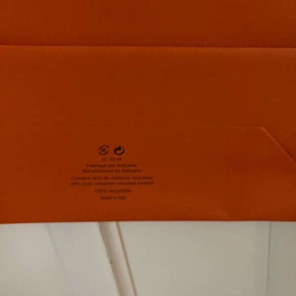 Authentic Large Hermès paper Gift Bag - Picture 4 of 7